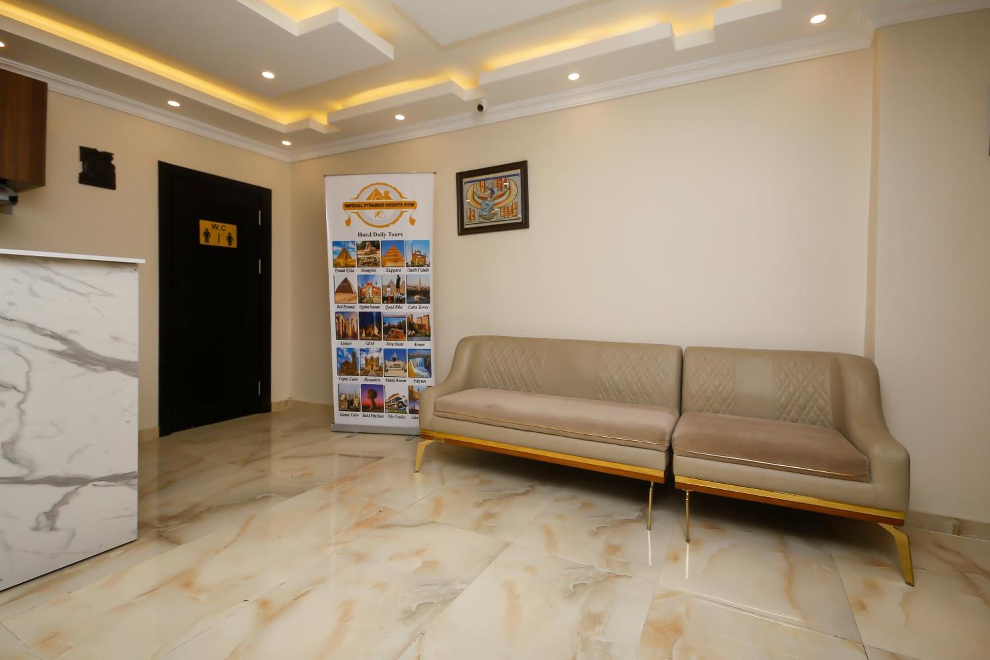 Bed and Breakfast Imperial Pyramids Heights View Nazlet el-Sisi Экстерьер фото