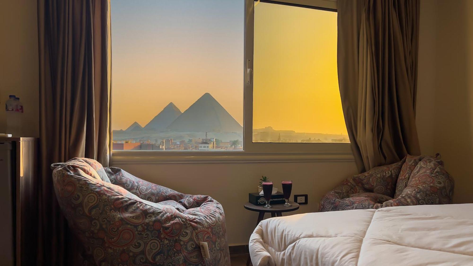Bed and Breakfast Imperial Pyramids Heights View Nazlet el-Sisi Экстерьер фото